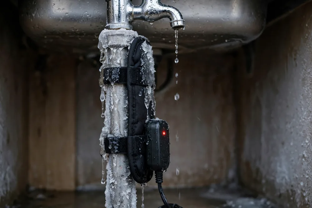 Burst Pipe & Freeze Water Damage Repair Arbon, ID — thermal imaging used to find a hidden burst pipe