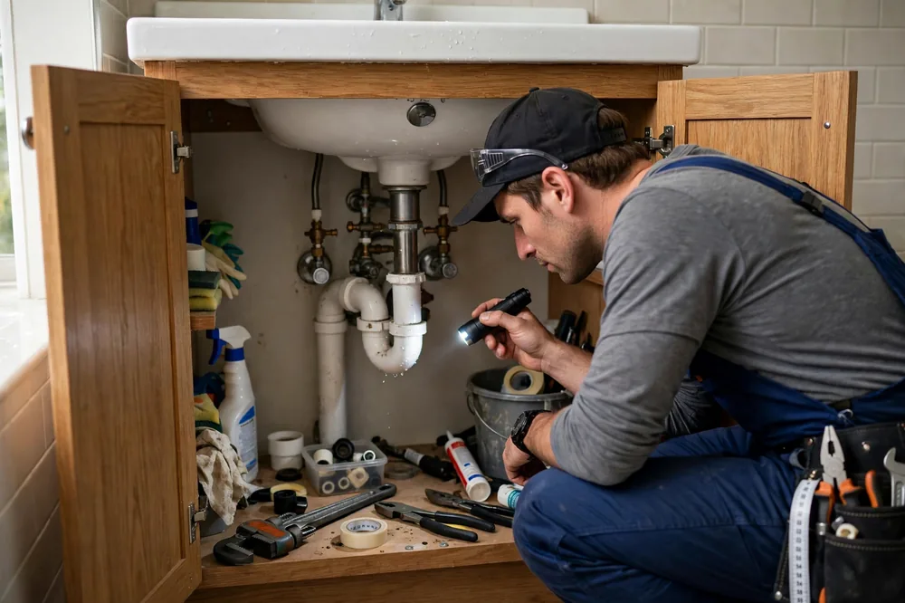 Burst Pipe & Freeze Water Damage Repair Arimo, ID — thermal imaging used to find a hidden burst pipe