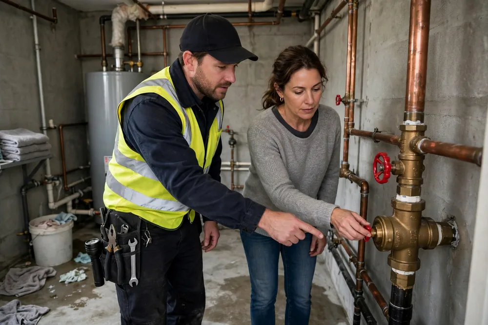 Burst Pipe & Freeze Water Damage Repair Athol, ID — thermal imaging used to find a hidden burst pipe