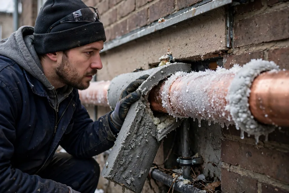 Burst Pipe & Freeze Water Damage Repair Atomic City, ID — thermal imaging used to find a hidden burst pipe