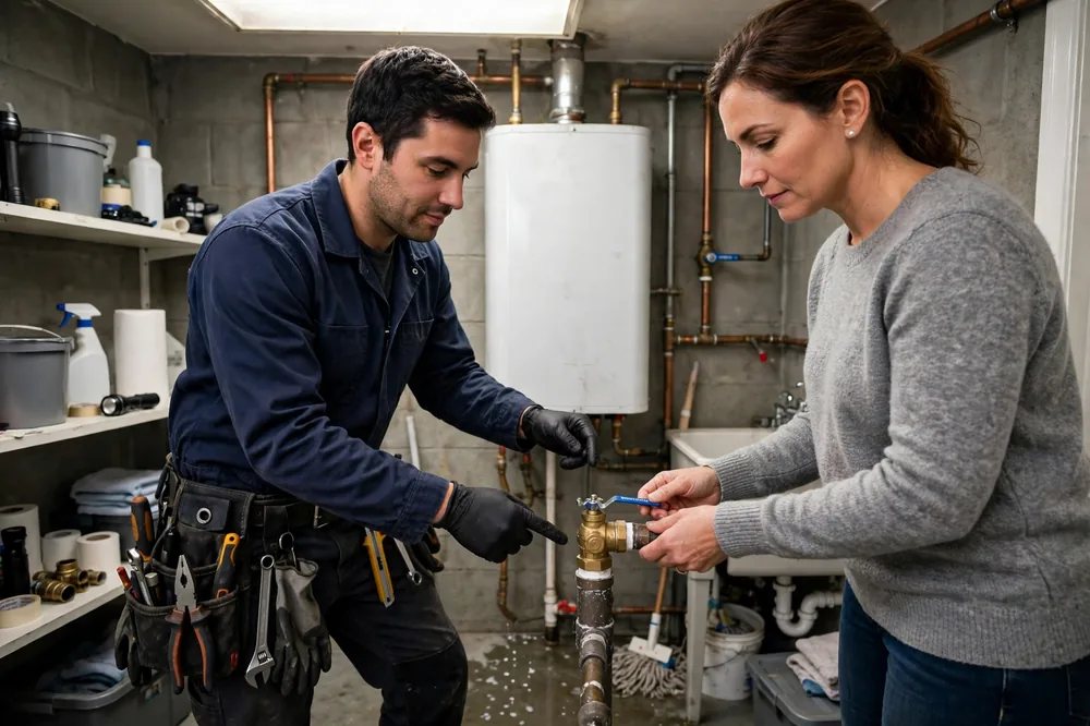 Burst Pipe & Freeze Water Damage Repair Blackfoot, ID — thermal imaging used to find a hidden burst pipe