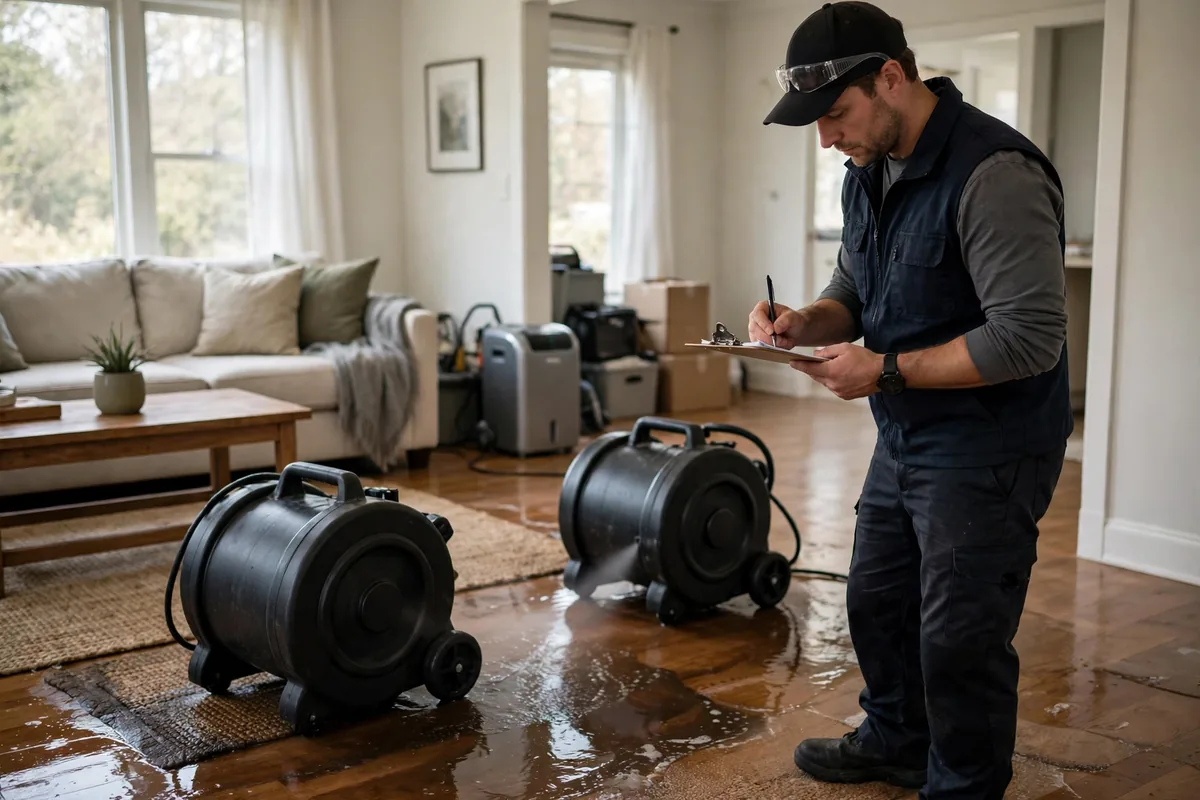 Burst Pipe & Freeze Water Damage Repair Blackfoot, ID — a technician fitting pipe insulation