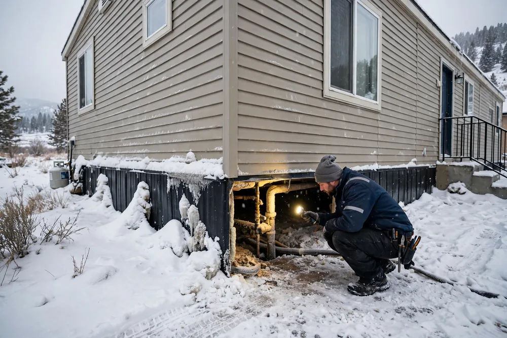 Burst Pipe & Freeze Water Damage Repair Boise, ID — thermal imaging used to find a hidden burst pipe