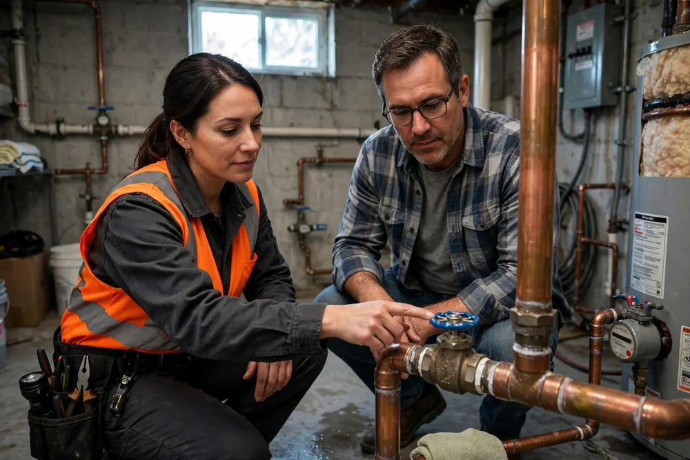 Burst Pipe & Freeze Water Damage Repair Burley, ID — thermal imaging used to find a hidden burst pipe