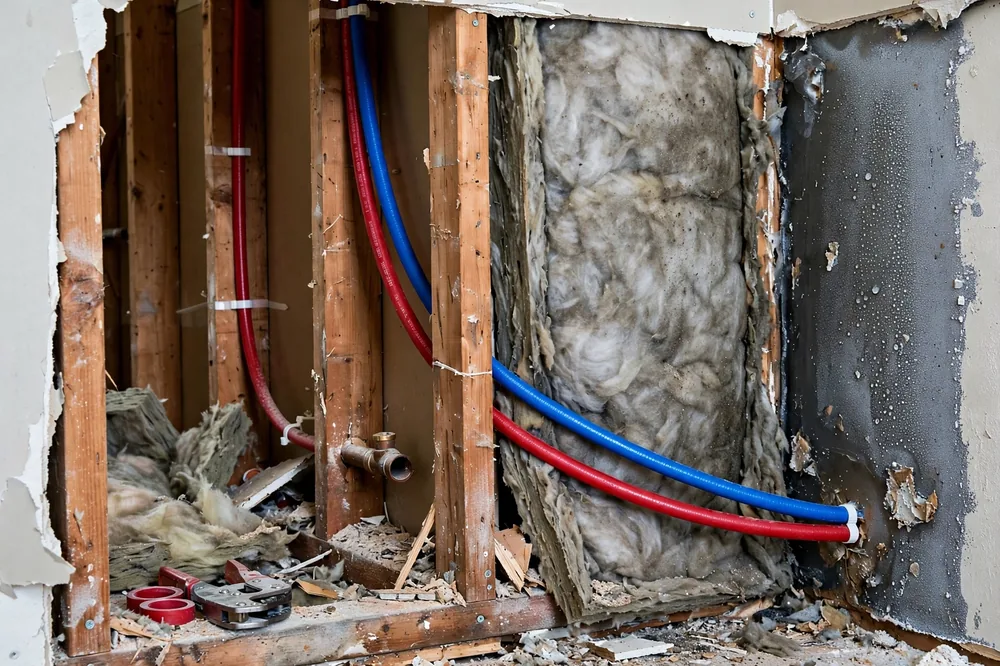Burst Pipe & Freeze Water Damage Repair Chester, ID — thermal imaging used to find a hidden burst pipe