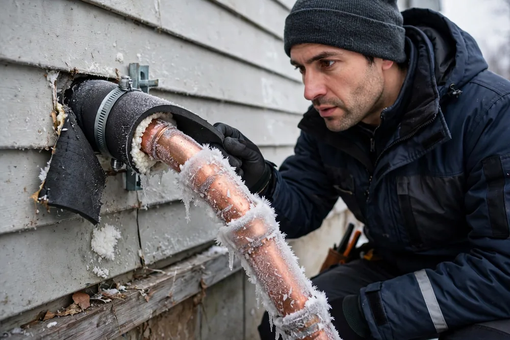 Burst Pipe & Freeze Water Damage Repair Fruitland, ID — thermal imaging used to find a hidden burst pipe