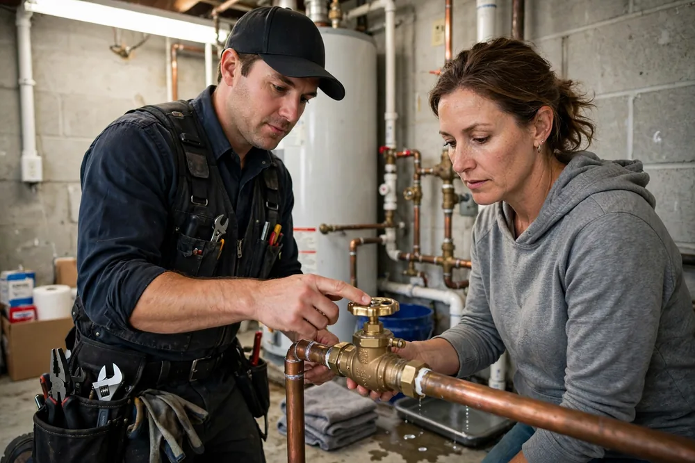 Burst Pipe & Freeze Water Damage Repair Garden Valley, ID — thermal imaging used to find a hidden burst pipe