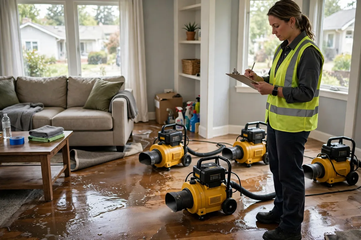 Burst Pipe & Freeze Water Damage Repair Holbrook, ID — a technician fitting pipe insulation