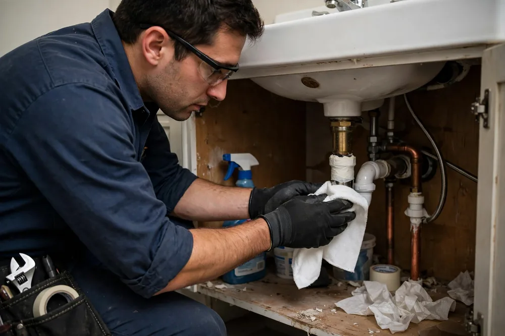 Burst Pipe & Freeze Water Damage Repair Iona, ID — thermal imaging used to find a hidden burst pipe
