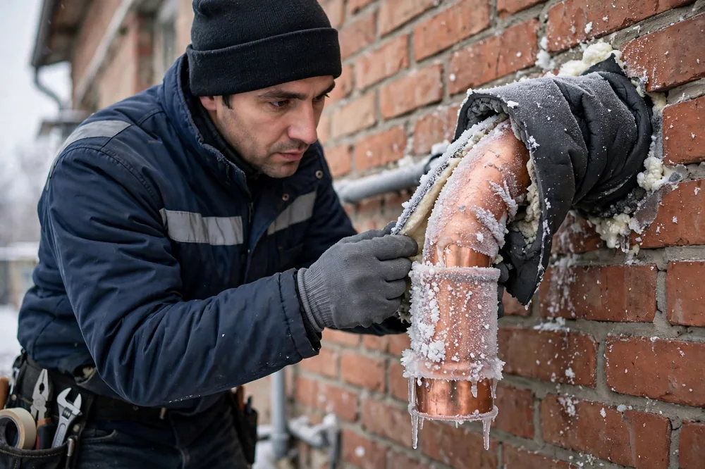 Burst Pipe & Freeze Water Damage Repair Kingston, ID — thermal imaging used to find a hidden burst pipe