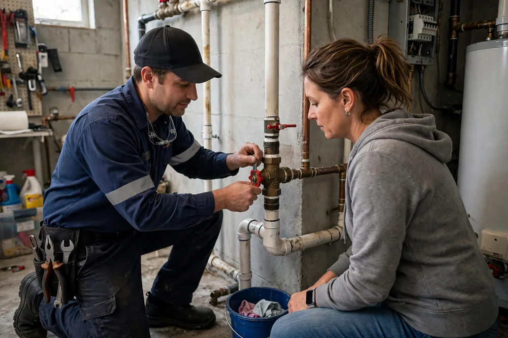 Burst Pipe & Freeze Water Damage Repair Malad City, ID — thermal imaging used to find a hidden burst pipe