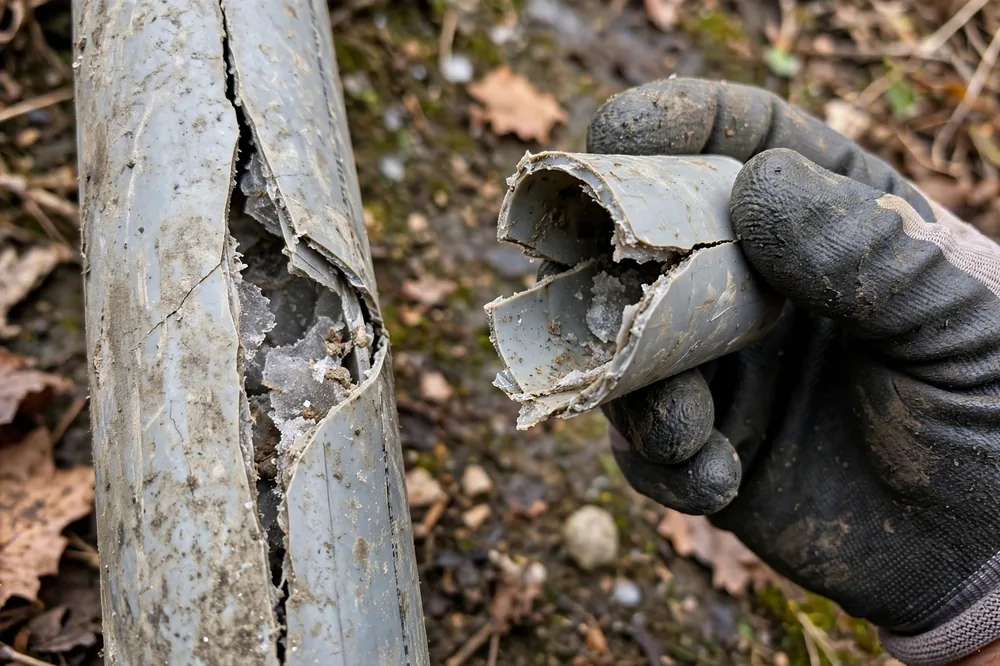 Burst Pipe & Freeze Water Damage Repair Medimont, ID — thermal imaging used to find a hidden burst pipe