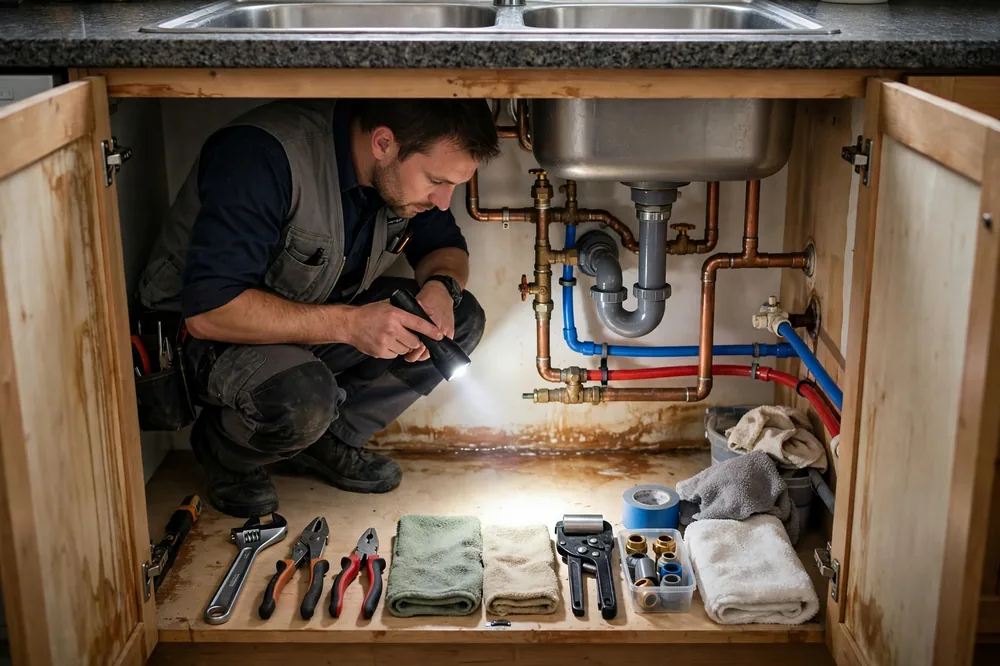 Burst Pipe & Freeze Water Damage Repair Moreland, ID — thermal imaging used to find a hidden burst pipe