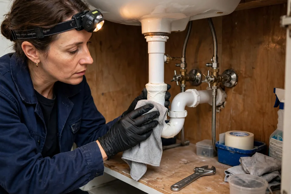 Burst Pipe & Freeze Water Damage Repair Mountain Home AFB, ID — thermal imaging used to find a hidden burst pipe