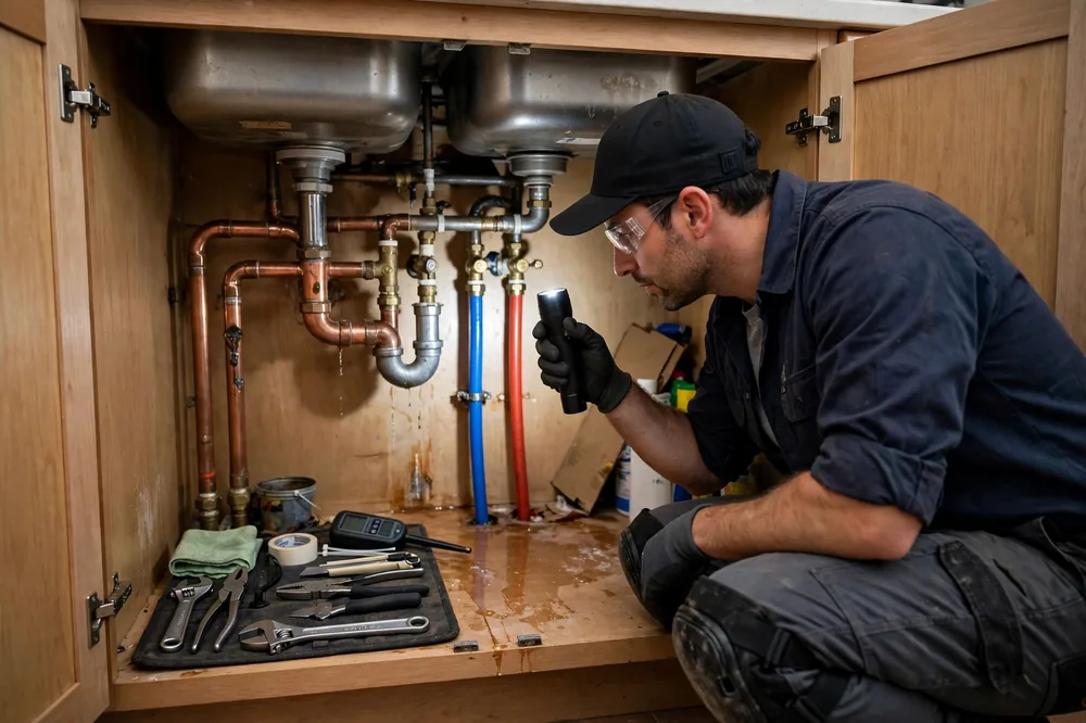 Burst Pipe & Freeze Water Damage Repair Mountain Home, ID — thermal imaging used to find a hidden burst pipe