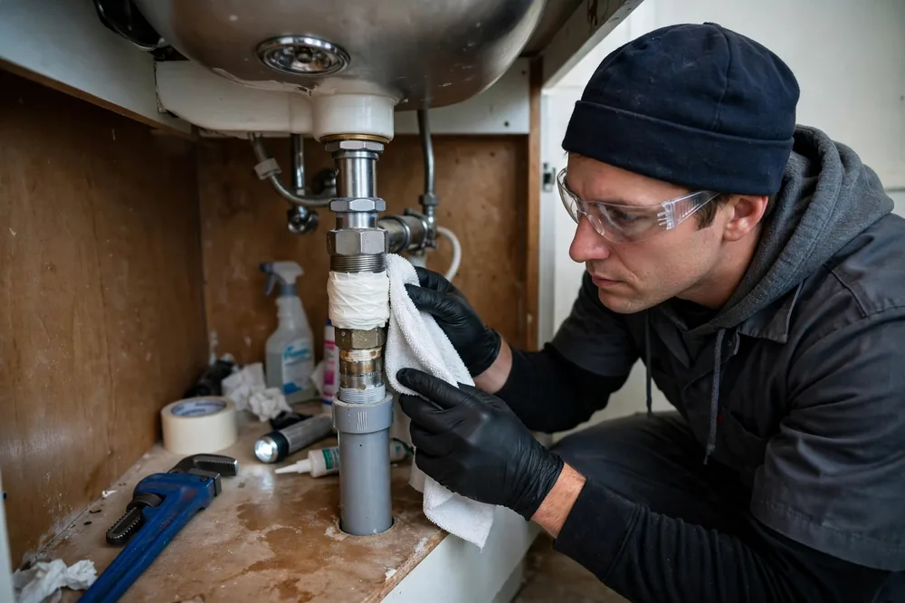 Burst Pipe & Freeze Water Damage Repair Nampa, ID — thermal imaging used to find a hidden burst pipe