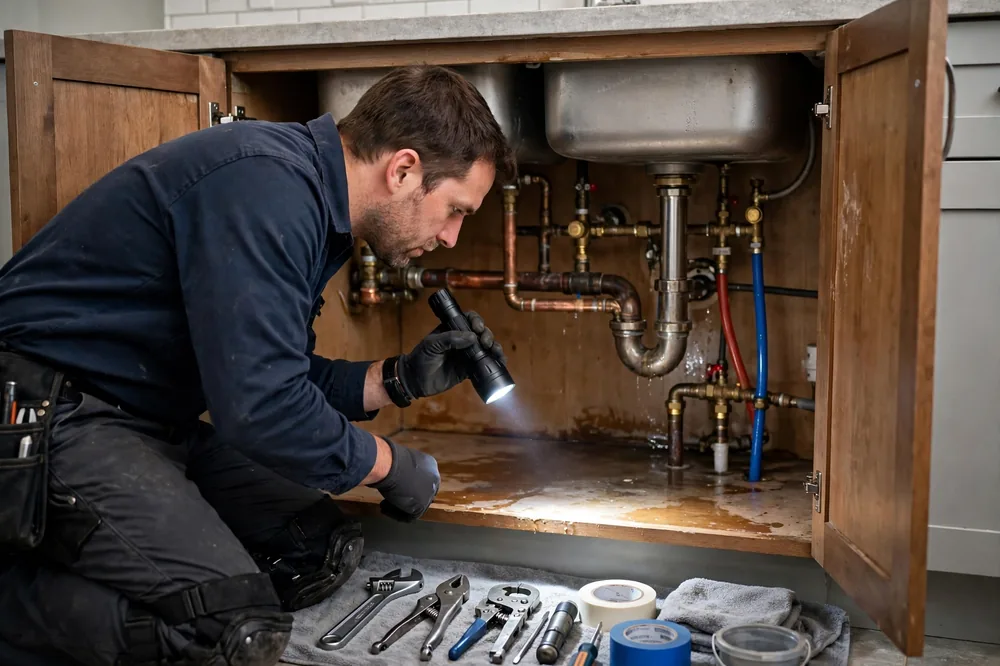 Burst Pipe & Freeze Water Damage Repair New Plymouth, ID — thermal imaging used to find a hidden burst pipe