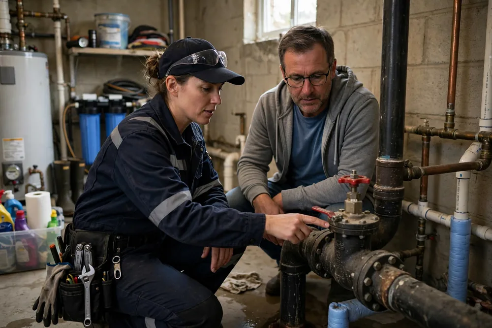 Burst Pipe & Freeze Water Damage Repair Payette, ID — thermal imaging used to find a hidden burst pipe