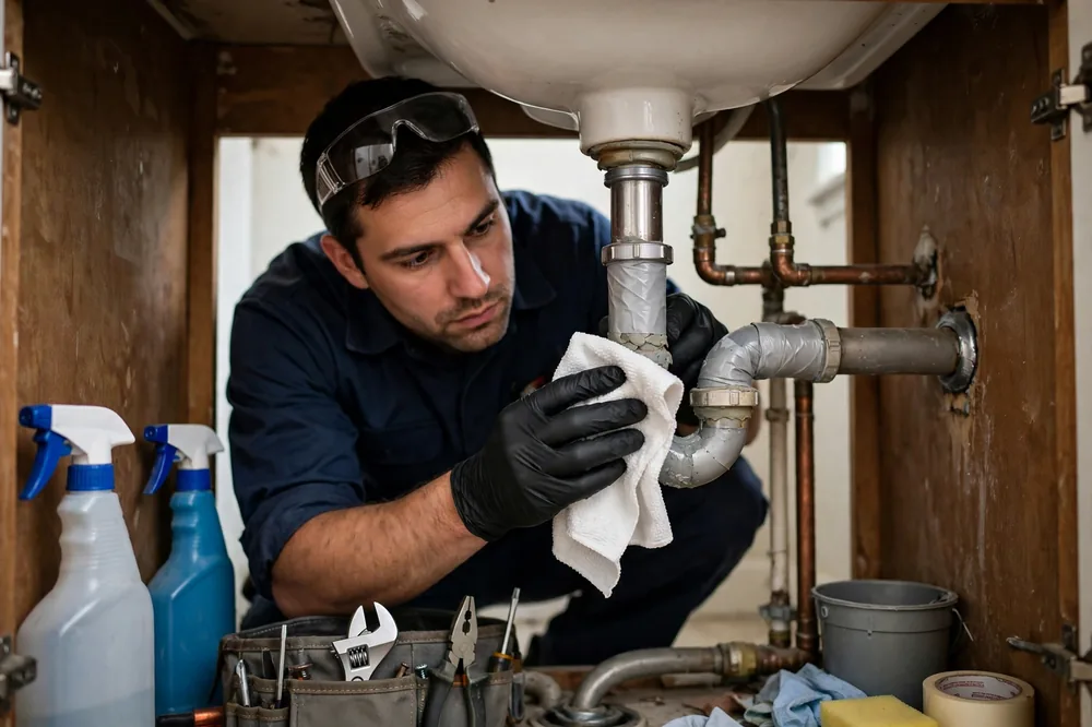 Burst Pipe & Freeze Water Damage Repair Plummer, ID — thermal imaging used to find a hidden burst pipe