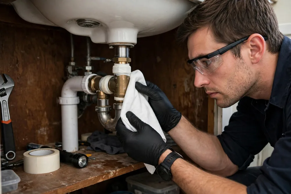 Burst Pipe & Freeze Water Damage Repair Pocatello, ID — thermal imaging used to find a hidden burst pipe
