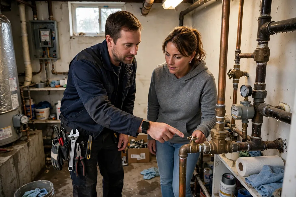 Burst Pipe & Freeze Water Damage Repair Post Falls, ID — thermal imaging used to find a hidden burst pipe