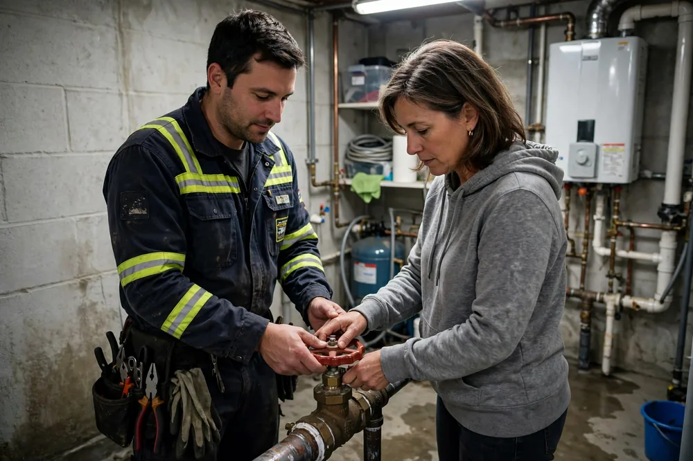 Burst Pipe & Freeze Water Damage Repair Ririe, ID — thermal imaging used to find a hidden burst pipe