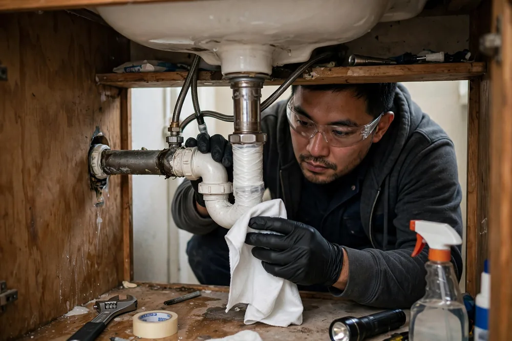 Burst Pipe & Freeze Water Damage Repair Roberts, ID — thermal imaging used to find a hidden burst pipe