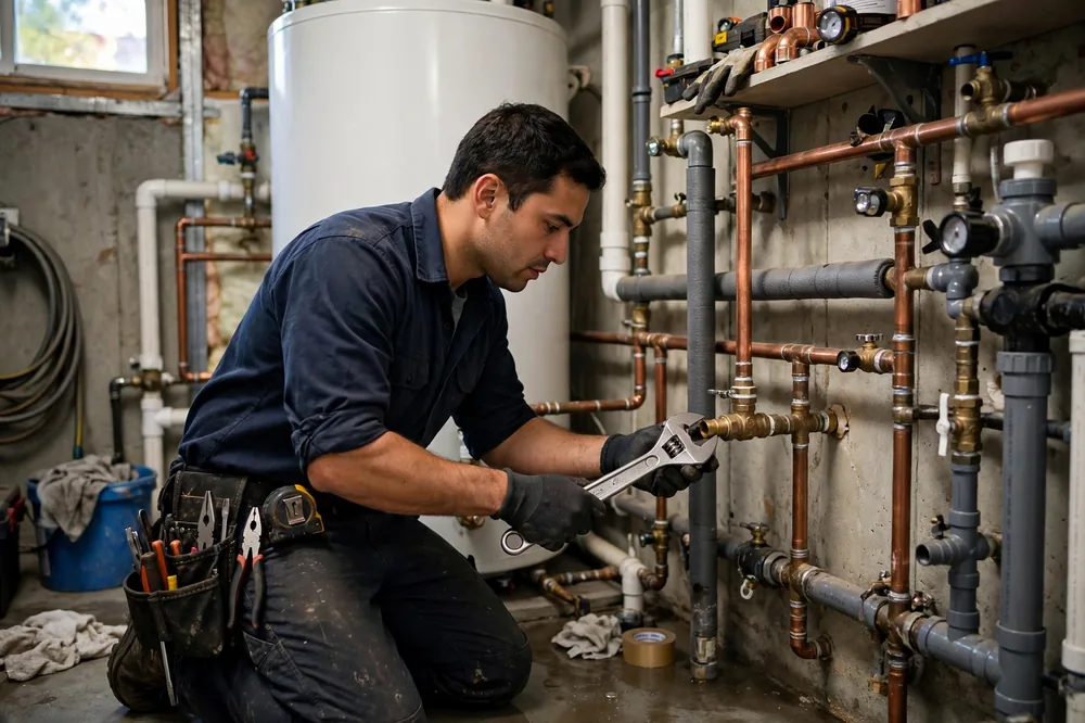 Burst Pipe & Freeze Water Damage Repair Rockland, ID — thermal imaging used to find a hidden burst pipe