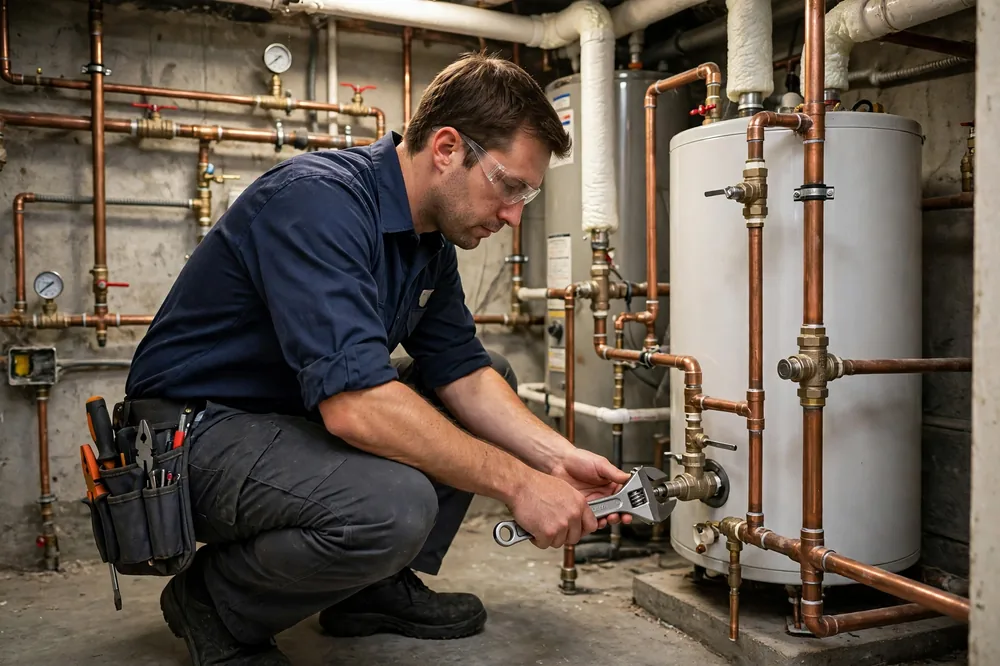 Burst Pipe & Freeze Water Damage Repair Sweet, ID — thermal imaging used to find a hidden burst pipe