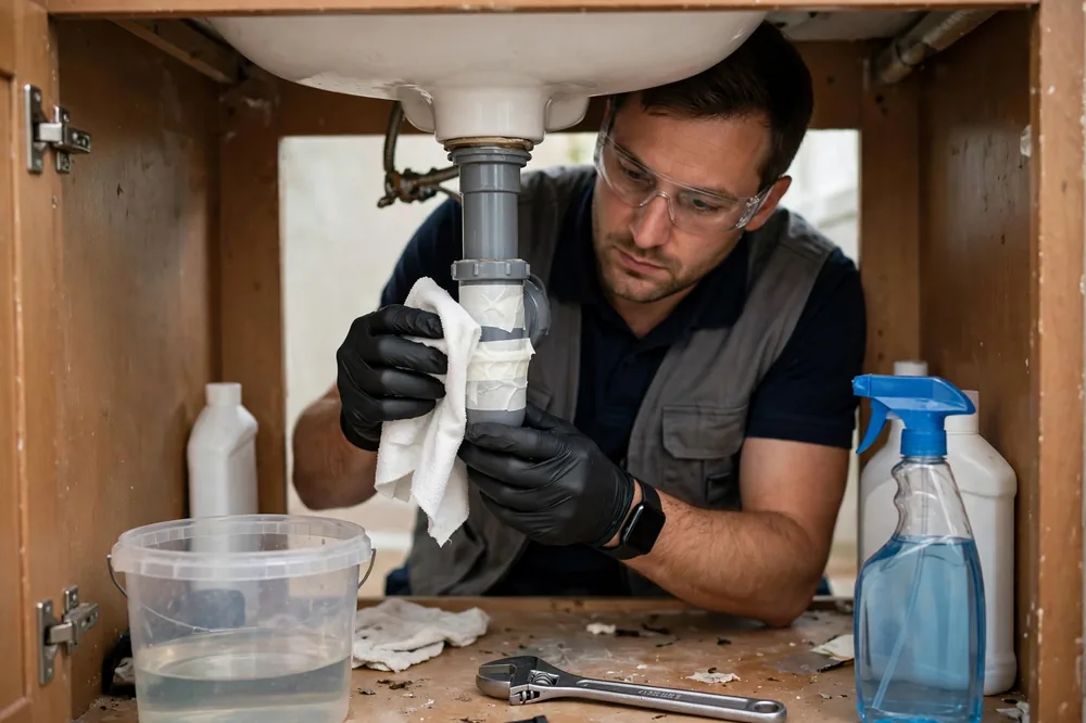 Burst Pipe & Freeze Water Damage Repair Weiser, ID — thermal imaging used to find a hidden burst pipe