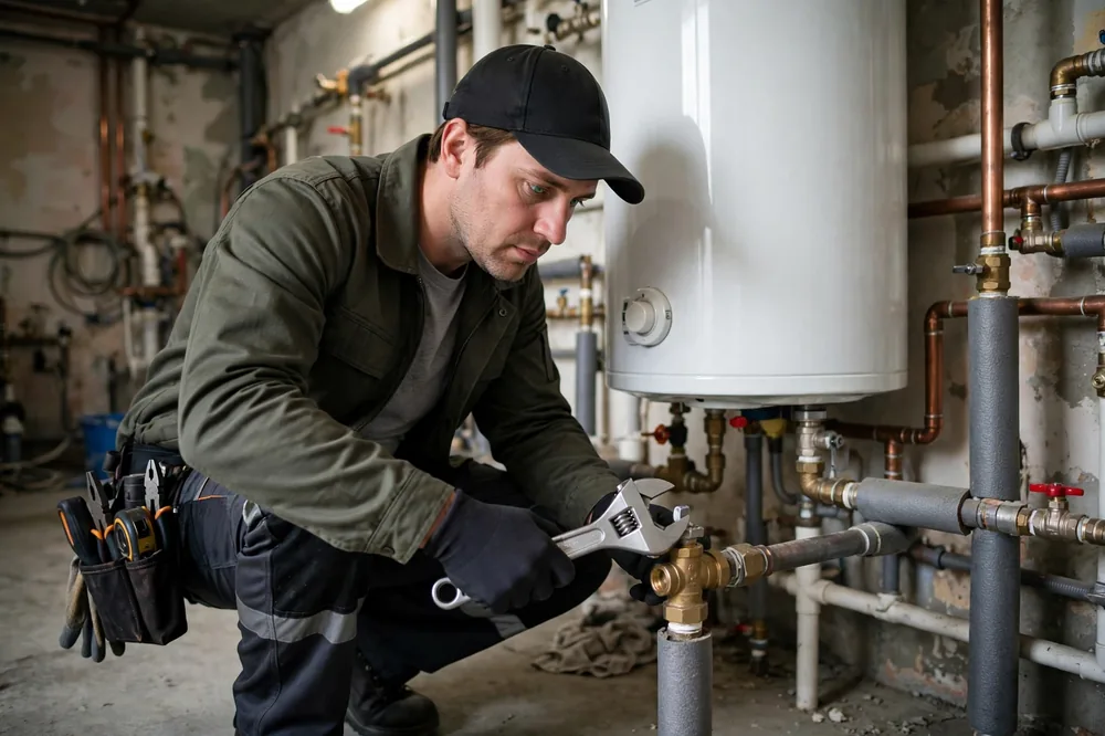 Burst Pipe & Freeze Water Damage Repair Wilder, ID — thermal imaging used to find a hidden burst pipe