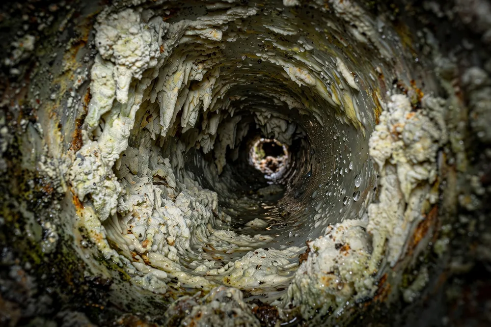 Can A Clog Burst A Pipe — a close look at a frozen pipe section