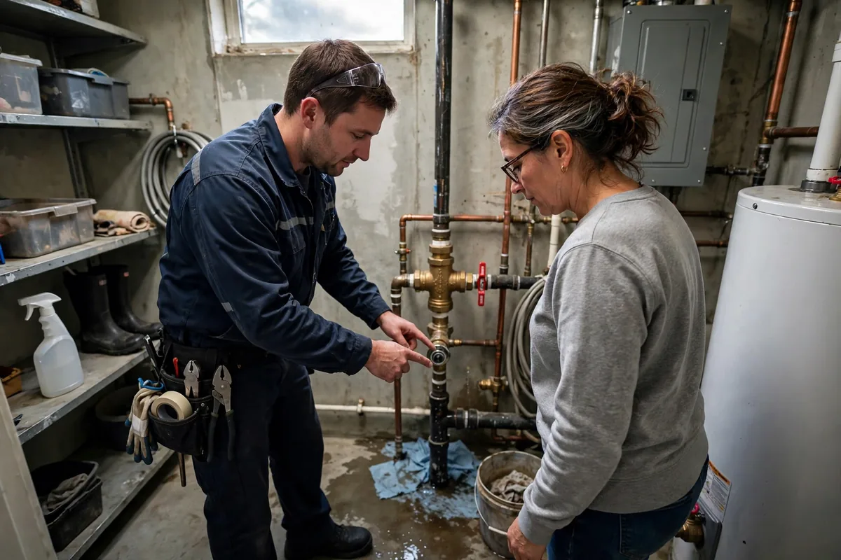 Emergency Burst Pipe & Freeze Water Damage Repair Atomic City, ID — closing the main shutoff valve during the first hour
