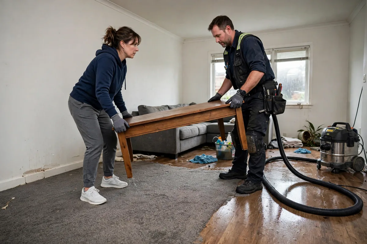 Emergency Burst Pipe & Freeze Water Damage Repair Boise, ID — closing the main shutoff valve during the first hour