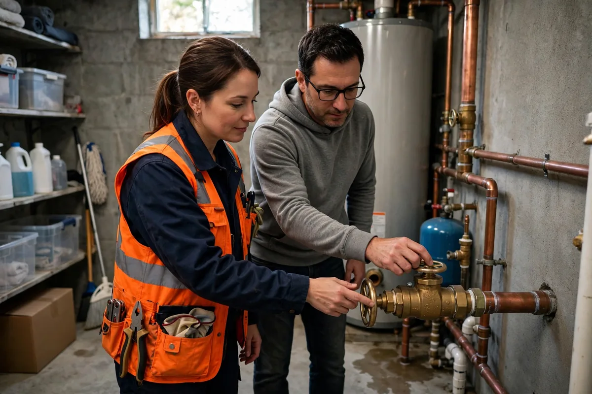 Emergency Burst Pipe & Freeze Water Damage Repair Bruneau, ID — closing the main shutoff valve during the first hour