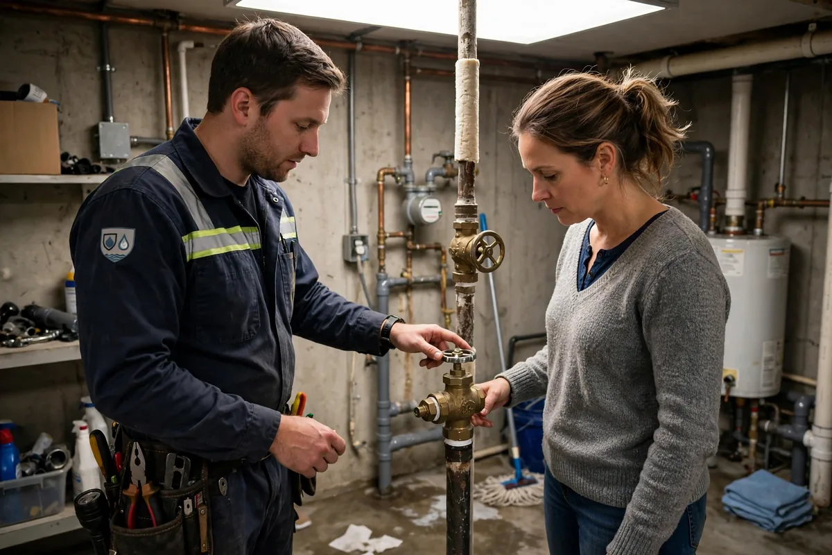 Emergency Burst Pipe & Freeze Water Damage Repair Caldwell, ID — closing the main shutoff valve during the first hour