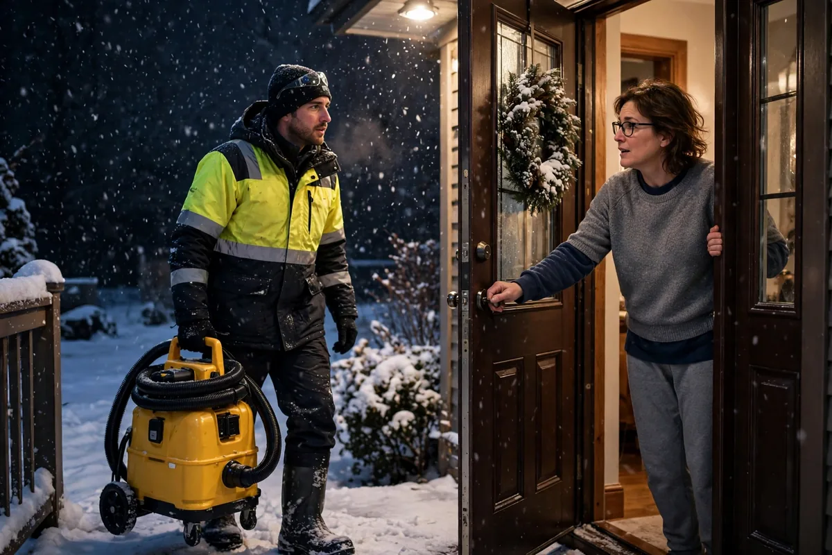 Emergency Burst Pipe & Freeze Water Damage Repair Cataldo, ID — closing the main shutoff valve during the first hour