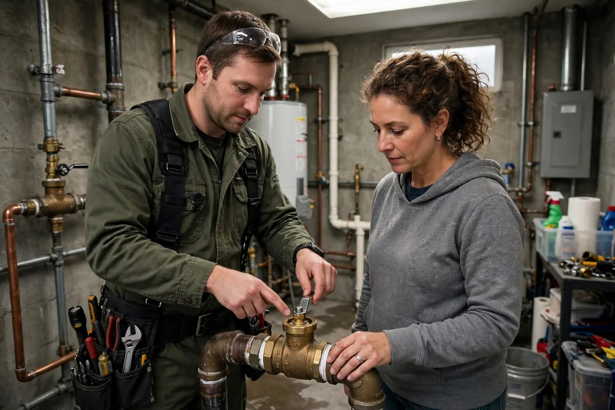 Emergency Burst Pipe & Freeze Water Damage Repair Garden City, ID — closing the main shutoff valve during the first hour
