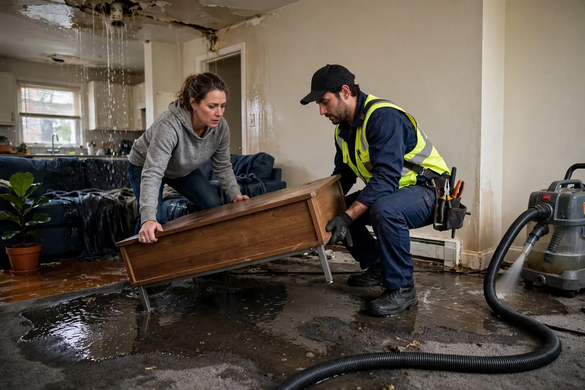 Emergency Burst Pipe & Freeze Water Damage Repair Homedale, ID — closing the main shutoff valve during the first hour