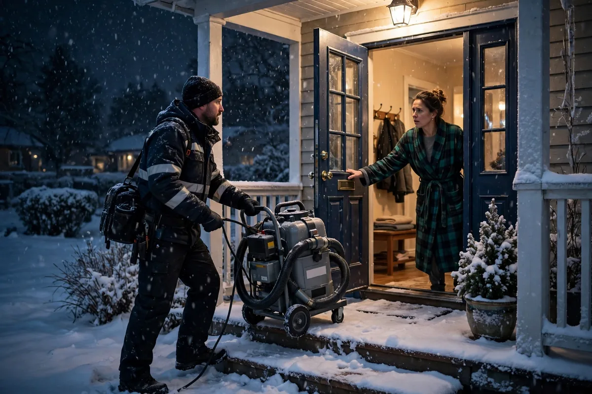 Emergency Burst Pipe & Freeze Water Damage Repair Idaho Falls, ID — closing the main shutoff valve during the first hour