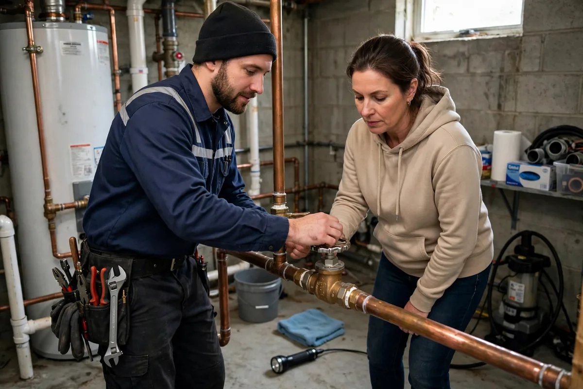 Emergency Burst Pipe & Freeze Water Damage Repair Kingston, ID — closing the main shutoff valve during the first hour
