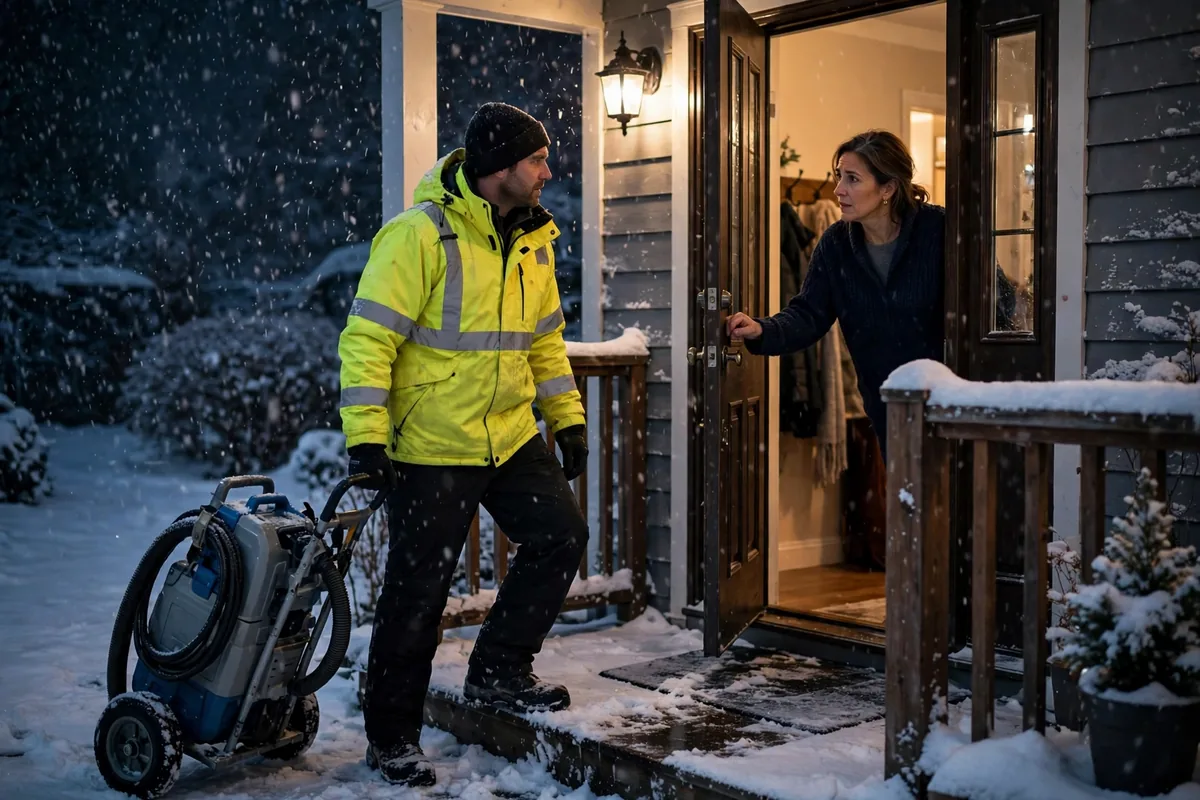 Emergency Burst Pipe & Freeze Water Damage Repair Nampa, ID — closing the main shutoff valve during the first hour
