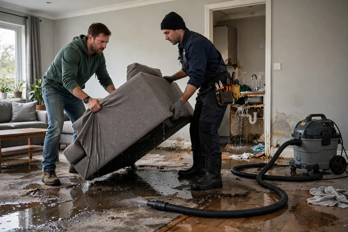 Emergency Burst Pipe & Freeze Water Damage Repair Payette, ID — closing the main shutoff valve during the first hour