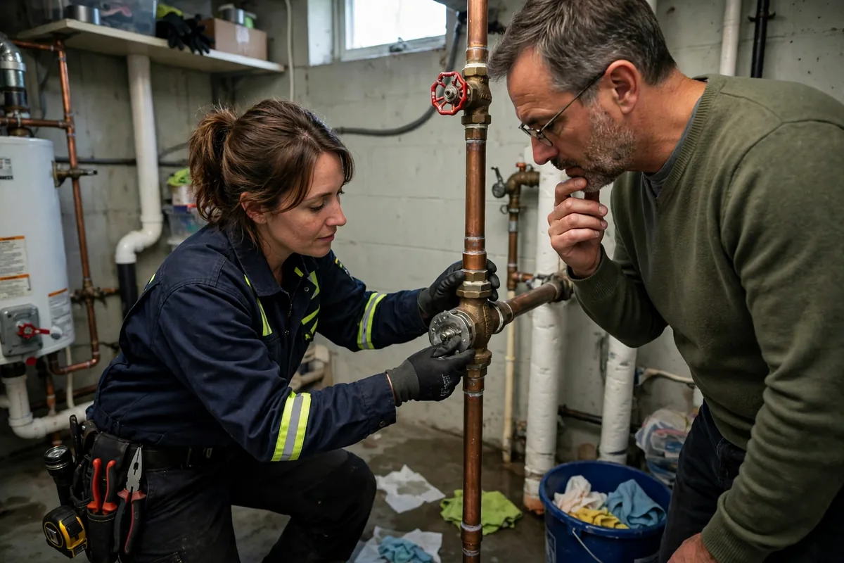 Emergency Burst Pipe & Freeze Water Damage Repair Rathdrum, ID — closing the main shutoff valve during the first hour
