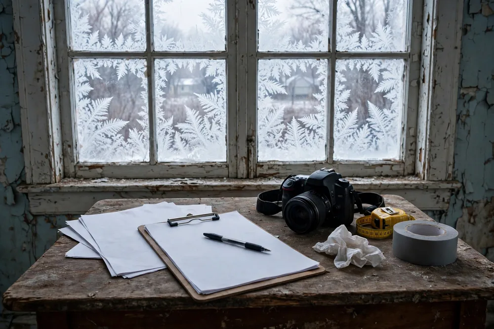 Frozen Pipe Insurance Claim Denied Unheated Home — a close look at a frozen pipe section
