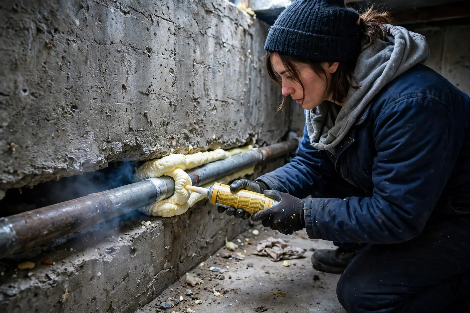 Cold Air Leaks Freeze Pipes — guide cover image
