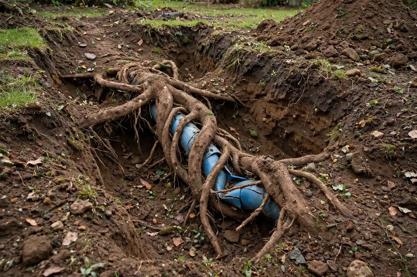 Tree Roots Break Water Line — guide cover image