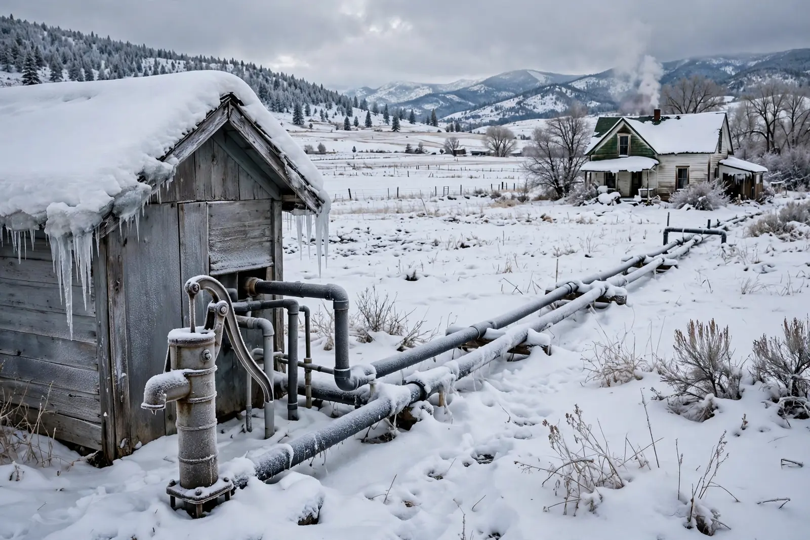 Well Line Frozen Idaho Winter — guide cover image